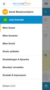 SAMS-ON screenshot