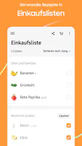 Samsung Food: Mahlzeitplanung screenshot