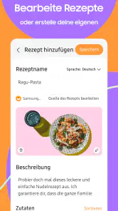 Samsung Food: Mahlzeitplanung screenshot