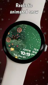 Santa Christmas Snowing screenshot