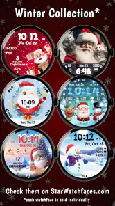 Santa Christmas Snowing screenshot