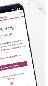 SantanderSign screenshot