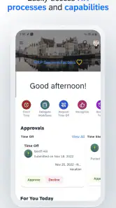 SAP SuccessFactors Mobile screenshot