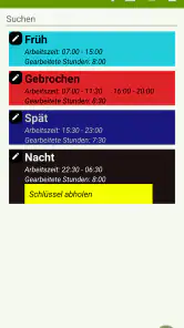 Schicht Kalender (FlexR) screenshot