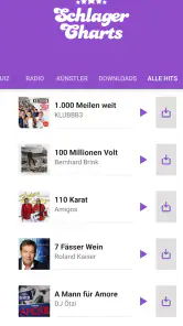 Schlager Charts: Musik & Radio screenshot