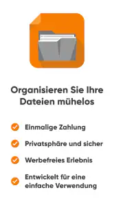 Schlichter Dateimanager Pro screenshot