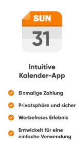Schlichter Kalender Pro screenshot