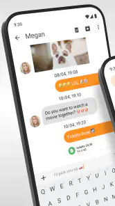 Schlichter SMS-Messenger screenshot