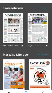 SchwäPo & Tagespost screenshot