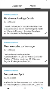 SchwäPo & Tagespost screenshot