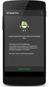 SD Maid 1 Pro: Lizenzschlüssel screenshot