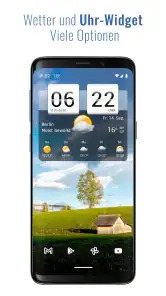 Sense flip clock & weather screenshot