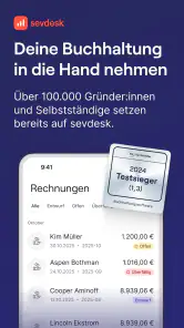 sevdesk Buchhaltung & Rechnung screenshot