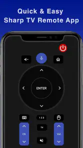 Sharp TV-Fernbedienung screenshot
