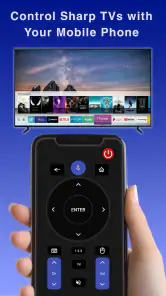 Sharp TV-Fernbedienung screenshot