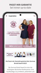 sheego - Mode in großen Größen screenshot