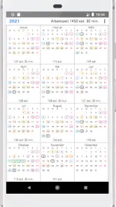 ShiftCal+ Dienstplan Kalender screenshot