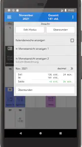 ShiftCal+ Dienstplan Kalender screenshot