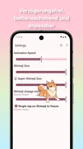 Shimeji: Bildschirmfreunde screenshot