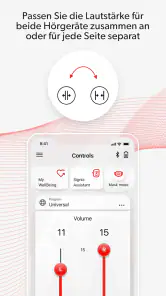 Signia App screenshot