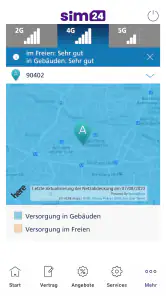 sim24 Servicewelt screenshot