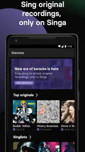 Singa: Sing Karaoke & Lyrics screenshot