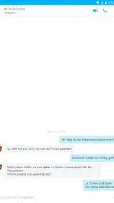 Skype for Business for Android screenshot