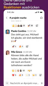 Slack screenshot