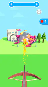 Slingshot Smash: Schießplatz screenshot
