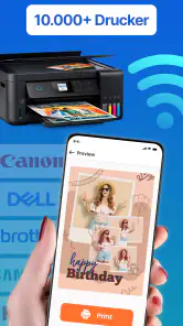 Smart Drucker App für Handy screenshot