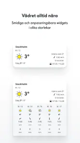 SMHI Väder screenshot