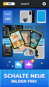 Solitaire - Puzzle Images screenshot