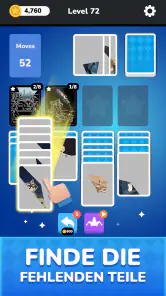 Solitaire - Puzzle Images screenshot