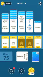 Solitaria: Word Puzzle Game screenshot