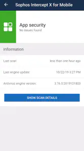 Sophos Intercept X for Mobile screenshot