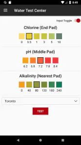Spa Water Test by Canadian Spa screenshot