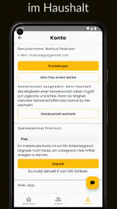 Speisekammer: Vorrat verwalten screenshot