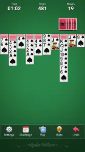 Spider Solitaire screenshot