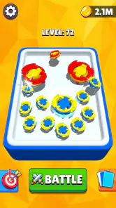 Spinner Merge Fight Spiel screenshot