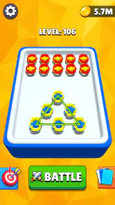 Spinner Merge Fight Spiel screenshot