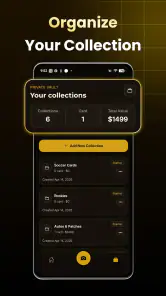 Sports Card Value Scanner screenshot