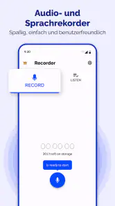 Sprachrekorder - Sprachmemos screenshot
