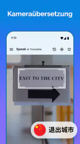 Sprechen und übersetzen screenshot