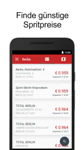 Spritpreise & Billig Tanken screenshot