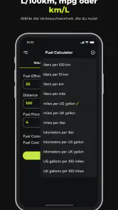 Spritrechner: Verbrauch screenshot