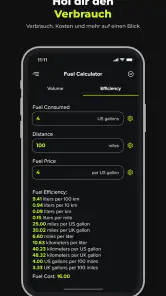 Spritrechner: Verbrauch screenshot