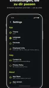 Spritrechner: Verbrauch screenshot