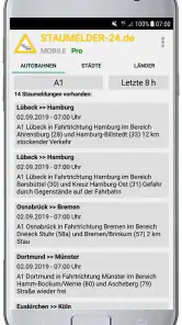 Staumelder MOBILE screenshot