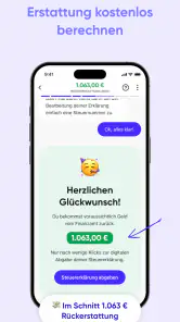 Steuerbot: Steuererklärung App screenshot