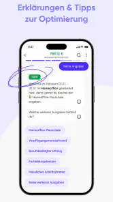 Steuerbot: Steuererklärung App screenshot